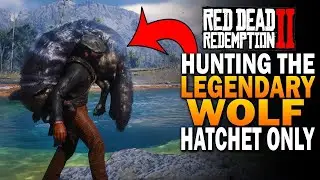 UNBELIEVABLE: Watch Me HUNT This Legendary Wolf In Red Dead Redemption!