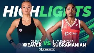 🇺🇸 Weaver v Subramaniam 🇲🇾 | Cincinnati Gaynor Cup 2025 | SF HIGHLIGHTS