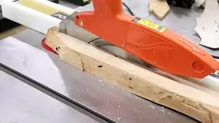 Waste to a cool woodworking project. Woodworking.