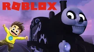 Skeleton Thomas Halloween Adventure in Roblox Sodor Simulator | Roblox Gameplay | Konas2002