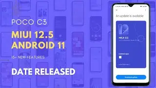 Poco C3 MIUI 12.5 Update | Poco C3 Android 11 Update | Poco C3 New Update | MIUI 12.5 Features