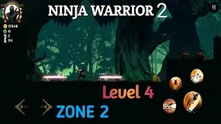 Ninja Warrior 2 zone 2 level 4 | Adventure games | without dying