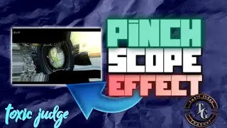 Scope effect like siddha gaming on android | pinch scope effect siddha gaming | Toxic judge |