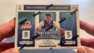 Busting open a 2021 Panini Contenders Basketball Box + Crackin Wax