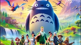 Ghibli dans Fortnite ? #battleroyale #fortnite #chapter5 #fortniteclips #section #solo #ghibli
