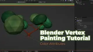 Blender Vertex Painting Tutorial | Master Color Attributes in Blender