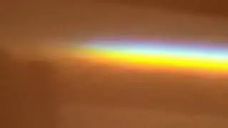 Радуга в квартире optical effect