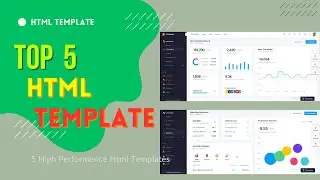 Html Template - 5 Best Html Template 2023 - 5 Top Html Template 2023