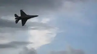 F-16 en Expo Aéreo 2019 (Base Aérea Mariscal Sucre Maracay).