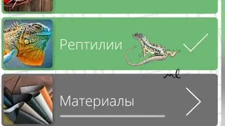Найди слова - Рептилии 🦎 (1 - 7 уровень)