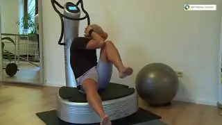 Fitness exercises with the Power Plate