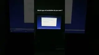 Which type of installation do you want?