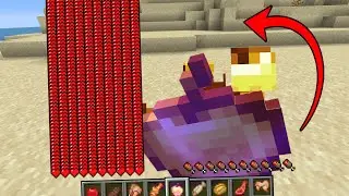 Minecraft But Your Health Multiplies Everytime You Eat!