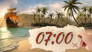 7-Minute Pirate Timer 🏴‍☠️⏳