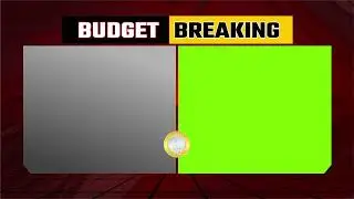 Free Green Screen BUDGET BREAKING | Subscribe for More!"