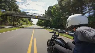 Triumph Bobber Vacation Ride