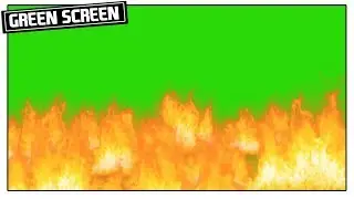 WILD BUSH FIRE SPREAD | GREEN SCREEN SPECIAL EFFECTS | STOCK VIDEO ANIMATION OVERLAY [CCM]