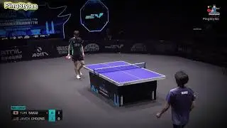 Table Tennis WAR: Sakai Yuhi vs. Choong Javen (Full analysis) #tabletennis #pingpong