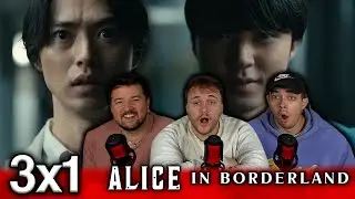 BACK TO THE BORDERLAND!!! | Alice in Borderland 3x1 First Group Reaction!