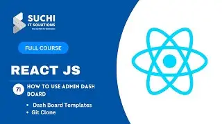 71_How to use Admin Dash Board in React JS | React JS Full Course | ‪ ‪@suchiit‬