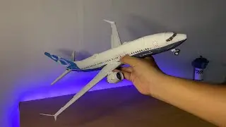 Boeing 737 Max 8 Factory Livery Papercraft | Alvarez Papercraft