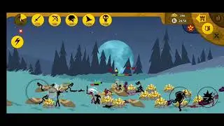 Stick War Legacy Missions 503 and 504 Insane Difficulty using (Voltaic)