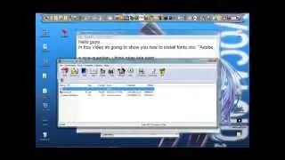 Windows Tutorial - How to Install Fonts into Windows and After Effects