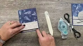 How to make a card to show off both sides of DSP (Designer Series Paper)