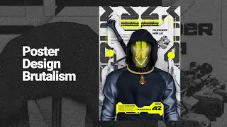 Photoshop Tutorial on Creating a Murder Ninja Brutalist Poster