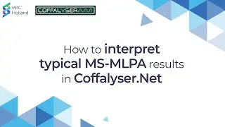 How to interpret typical MS-MLPA results in Coffalyser.Net | by MRC Holland