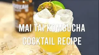 COCKTAIL RECIPE: Mai-Tai with Orange & Cinnamon Booyah Kombucha