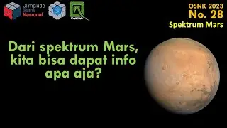 Pembahasan OSNK Astronomi 2023, no 28 - Spektrum Mars