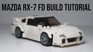 LEGO Mazda RX-7 FD Moc Tutorial