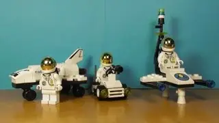 Лего распаковка космонавты