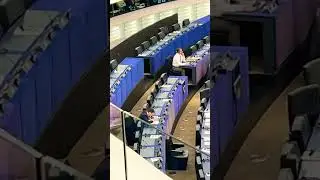 Дебаты с Президентом Румынии в пустом зале