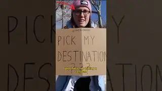 I Travelled To A Country Picked By A Stranger #shorts #travelchallenge #askastranger