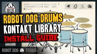 Robot Dog Drums - Kontakt Library Installation Instructions