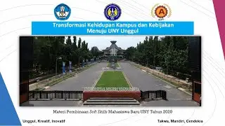 1. [Teori] Transformasi Kehidupan Kampus dan Kebijakan UNY Unggul