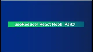 useReducer and useContext API counter example