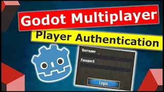 Godot Multiplayer - Player Authentication | Godot Dedicated Server #3