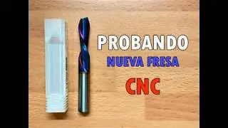 Pruebas con fresa CNC Amana Spektra - CNC pruebas con fresas.