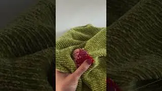 how to hand sew a patch | DIY fashion sewing skills for applying a handmade embroidery French knot