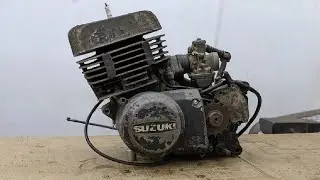 Suzuki TS250 (YOM1969) Engine full Restoration