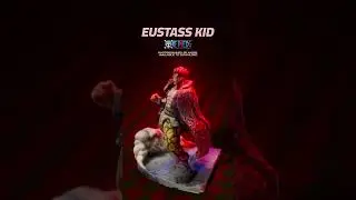 Eustass Kid - Photoscanned 3D Model using Polycam #shorts #3d #blender