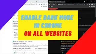 How to enable Dark Mode in Google Chrome for all websites || Chrome Dark Mode