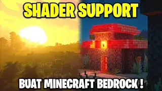 MOJANG BAKAL UPDATE SHADER SUPPORT MINECRAFT BEDROCK ?!?