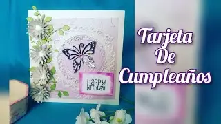 Tarjeta de cumpleaños scrapbook