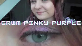 Glittery Pinky Purple GRWM  Transformation -  Madalada Munden