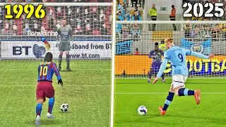 Penalty Kicks from PES 1996 to 2025
