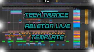 SHUT DOWN - TECH TRANCE ABLETON LIVE TEMPLATE